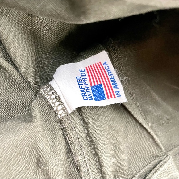 Olive Green Men's Shorts Stan Ray - Picture 2 of 5